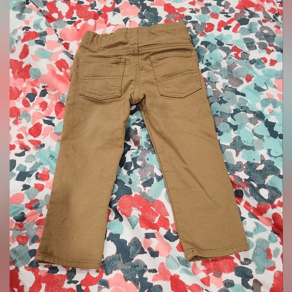 Carter's Toddler Pull on Khaki Pants - Picture 3 of 6